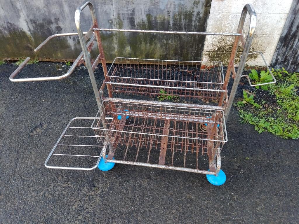 poetskar,schoonmaakwagen, Huis en Inrichting, Schoonmaakartikelen, Ophalen, Overige typen