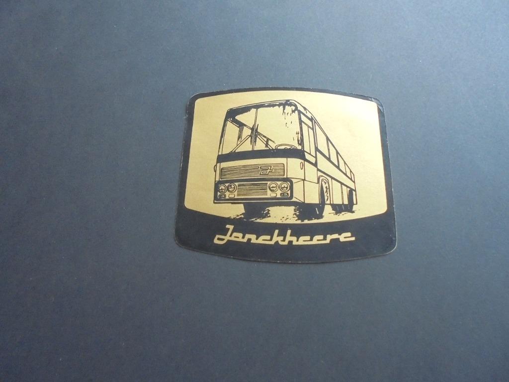 sticker : bus Jonckheere, Verzenden, Nieuw, Auto of Motor