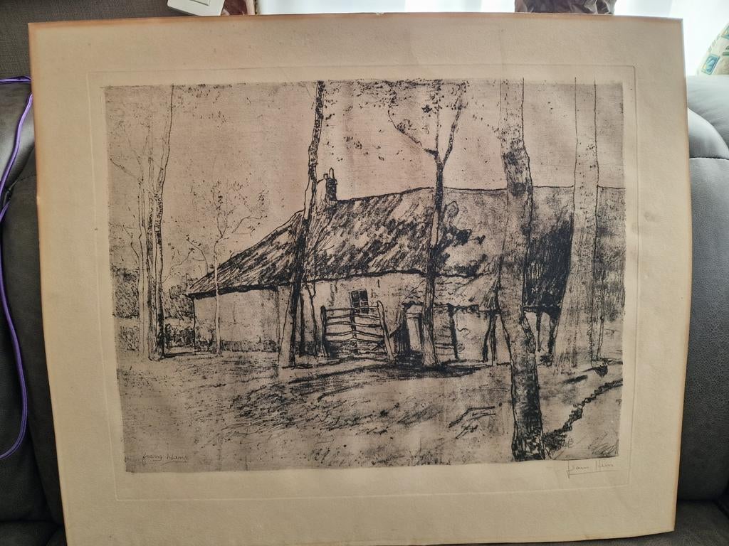 Frans hens, Antiek en Kunst, Ophalen of Verzenden