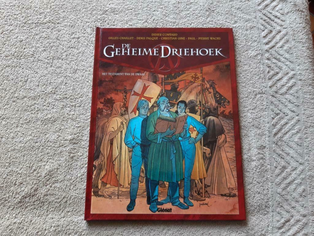 De geheime driehoek.1.Het testament van de dwaas., Boeken, Eén stripboek, Ophalen of Verzenden, Nieuw