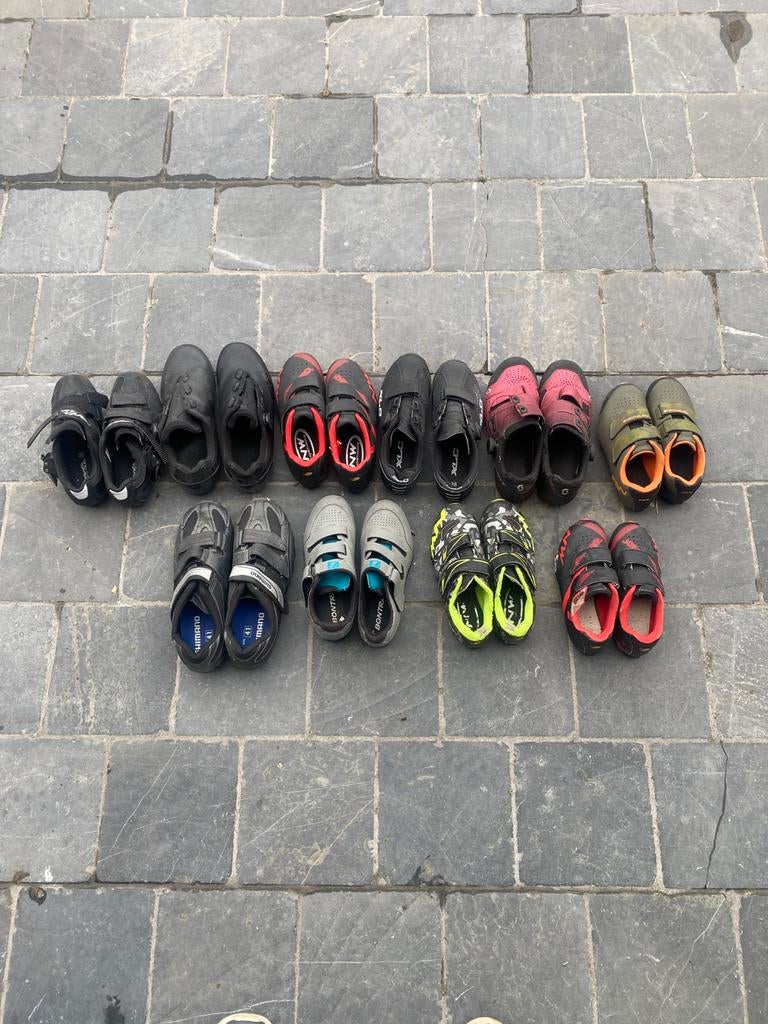 Mountainbike/cyclocross schoenen kinderen, Sports & Fitness, Cyclisme, Utilisé, Chaussures, Enlèvement
