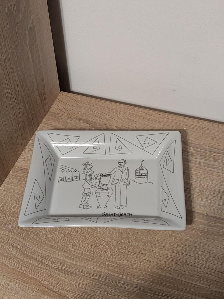 Vide poche Porcelaine Saint-Genou signé Fabienne Lamothe, Enlèvement ou Envoi
