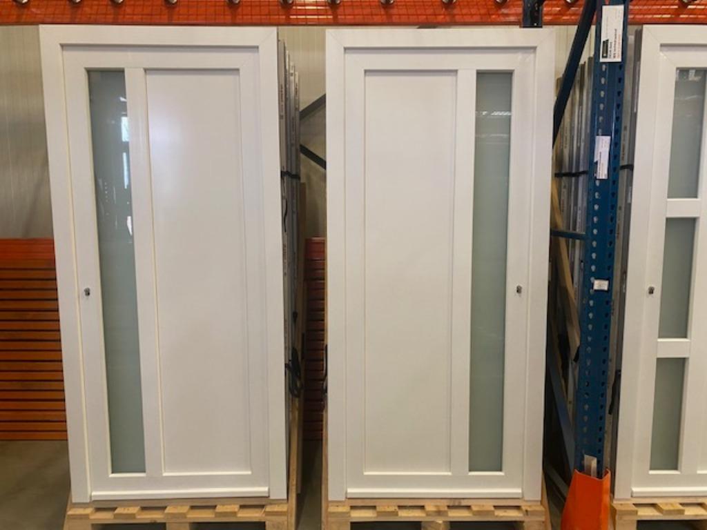 pvc ramen, deuren, pvc schuiframen, dubbeldeuren, Woodec enz, Enlèvement ou Envoi, Neuf, Fenêtre de façade ou Vitre, Double vitrage