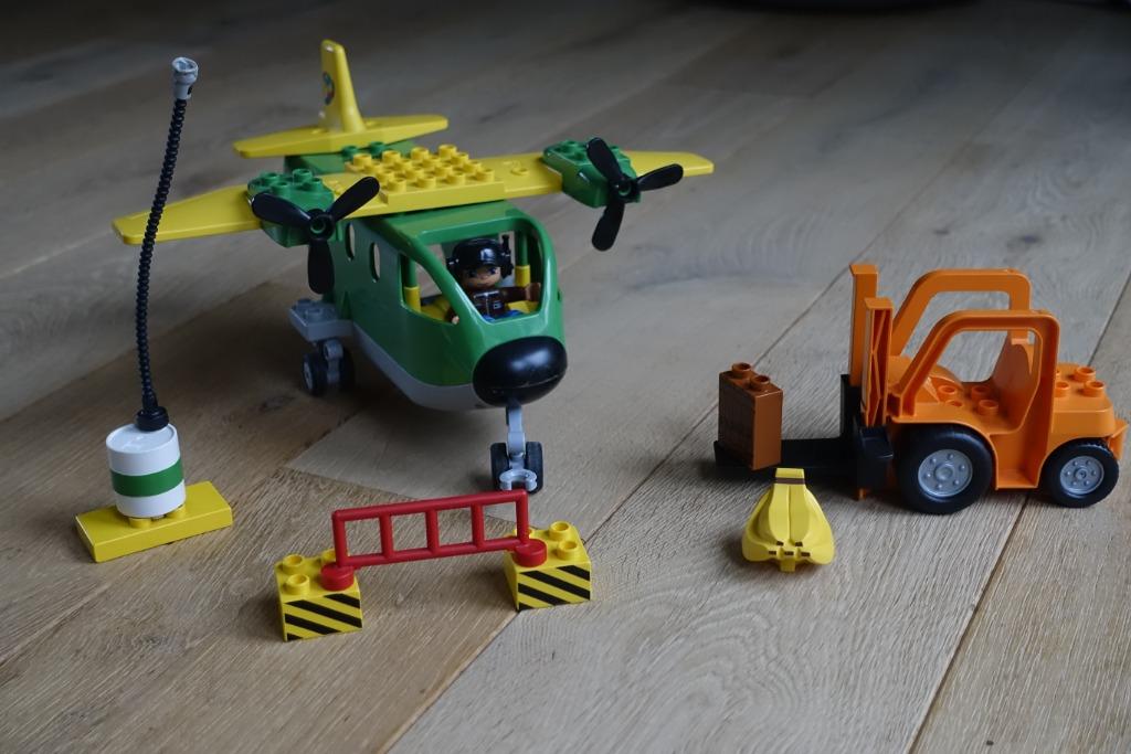 Avion cargo Duplo, Enlèvement ou Envoi, Comme neuf, Ensemble complet, Duplo