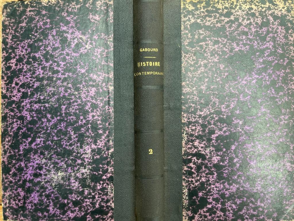 Histoire contemporaine, par Amédée Gabourd - 1870, Gelezen, 19e eeuw, Amédée Gabourd, Ophalen of Verzenden