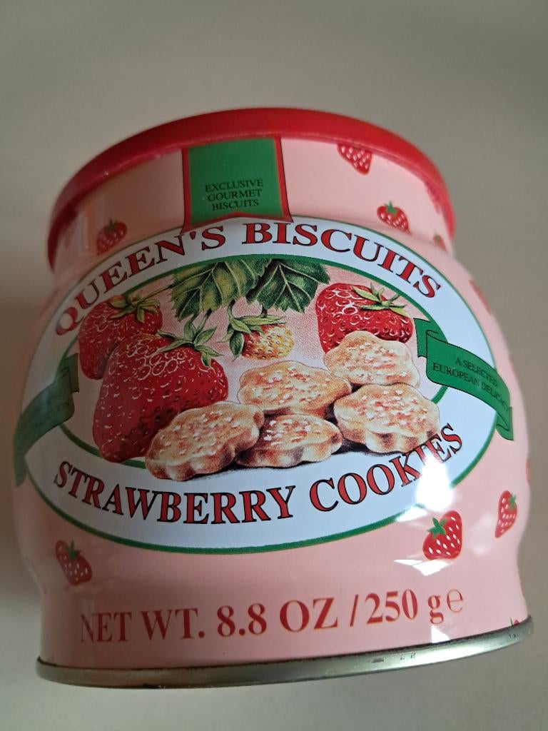 Boite en fer pour biscuit, Enlèvement ou Envoi, Utilisé, Biscuits