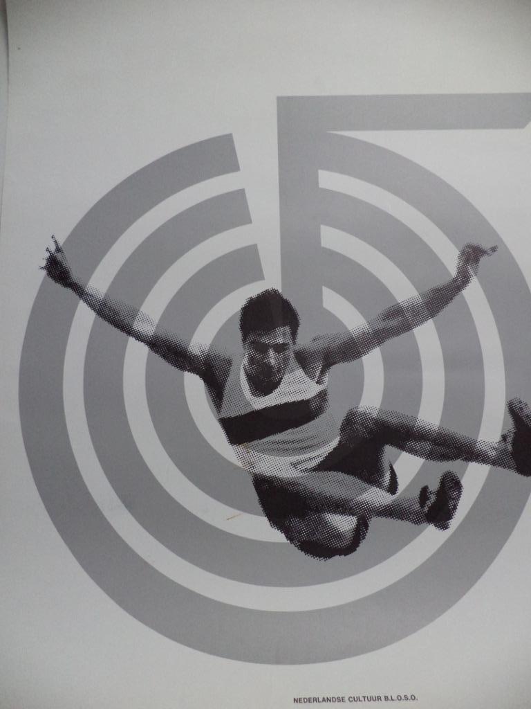 MUNCHEN Olympische Spelen 1972 affiche lithotypie zevenkamp, Ophalen of Verzenden