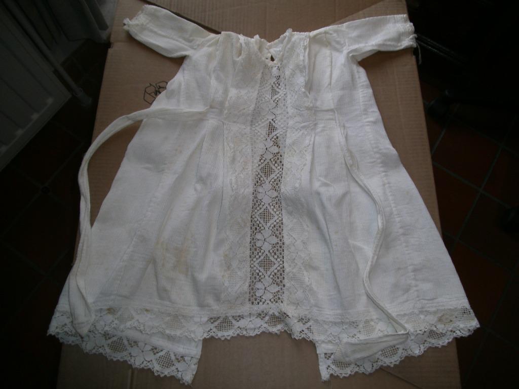 Oud (doop)kleedje meisje (DS202-f), Antiek en Kunst, Ophalen of Verzenden, Kinderen