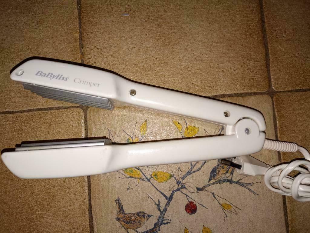 Fer à boucler Babyliss Crimper type 410 35W, Bijoux, Sacs & Beauté, Beauté | Soins des cheveux, Enlèvement ou Envoi, Comme neuf
