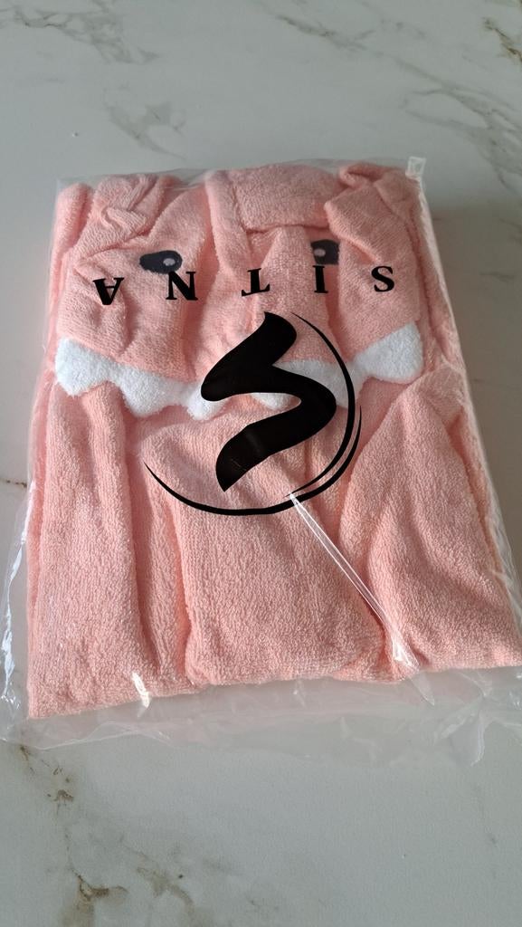Roze badcape, Kinderen en Baby's, Ophalen, Nieuw