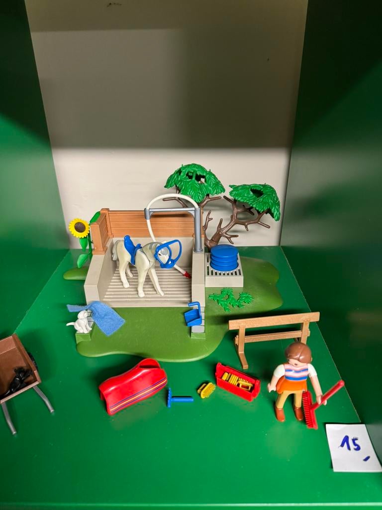 Playmobil Paardenwasplaats, Ophalen of Verzenden, Zo goed als nieuw