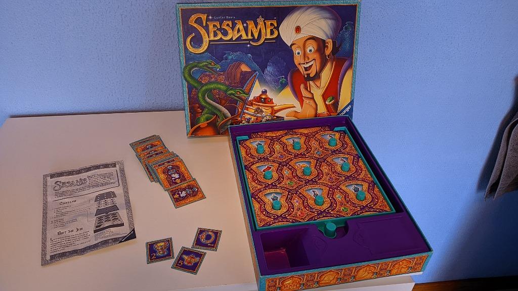 Sesame, Een of twee spelers, Ophalen, Gebruikt, Ravensburger