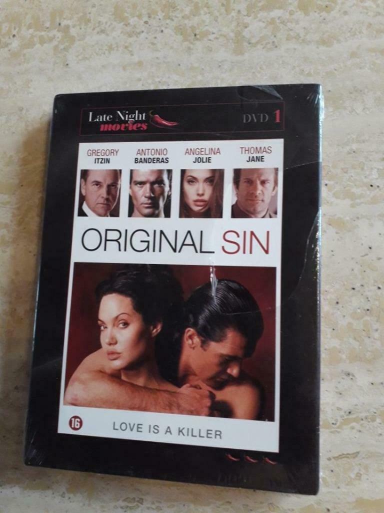 DVD 'ORIGINAL SIN' met Banders en Angelina Jolie, Vanaf 16 jaar, Ophalen of Verzenden, Overige genres