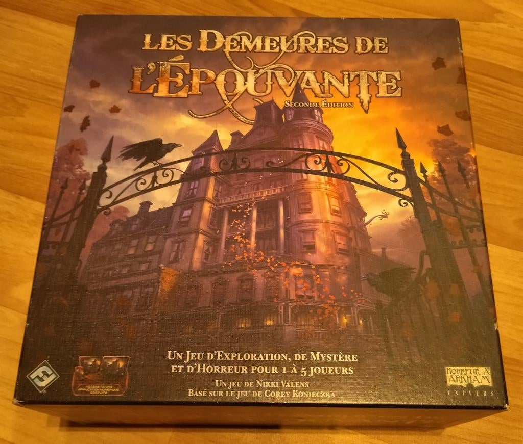 Mansions of Madness: Second Edition - Franstalig, Hobby en Vrije tijd, Een of twee spelers, Ophalen of Verzenden, Gebruikt, Fantasy Flight Games