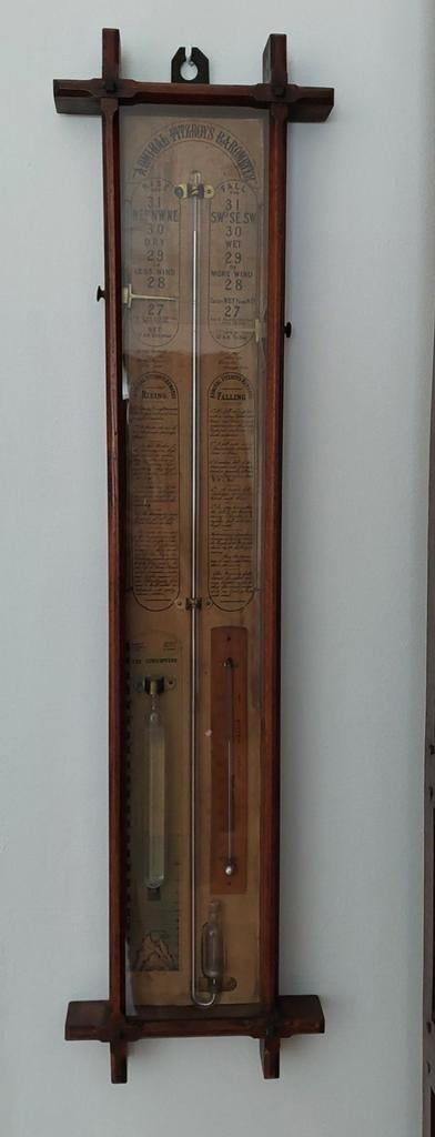 Antieke maritieme barometer Admiral fitzroy, Ophalen, Barometer