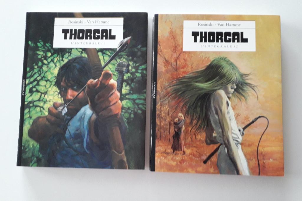 Thorgal intégrale Niffle n&b t.1 et 2 Rosinski - Van Hamme, Gelezen, Ophalen of Verzenden, Rosinski - Van Hamme, Meerdere stripboeken