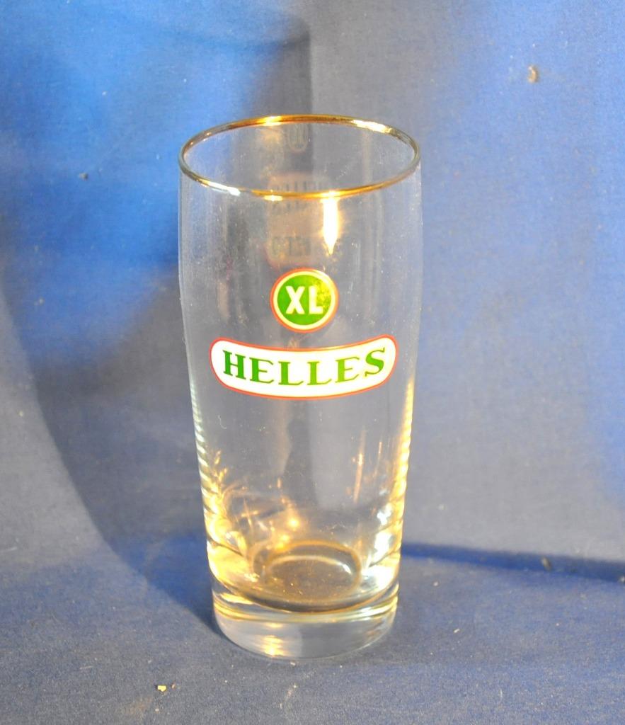 ancien verre a biere helles XL, Verzamelen, Ophalen of Verzenden, Gebruikt, Glas of Glazen