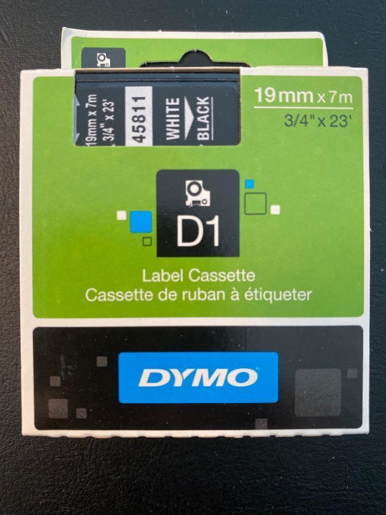 Dymo D1 Tape  S0720910 / 45811, Ophalen of Verzenden, Nieuw