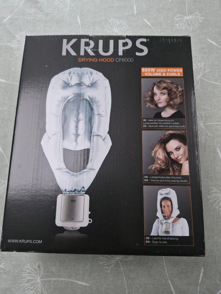 Krups droogkap, Ophalen, Zo goed als nieuw, Haarverzorging