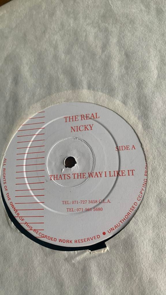 The real nicky, Ophalen of Verzenden, Gebruikt, 12 inch, Disco