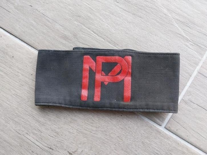 Brassard de police militaire ABL 1951 MP, Collections, Objets militaires | Général, Enlèvement ou Envoi