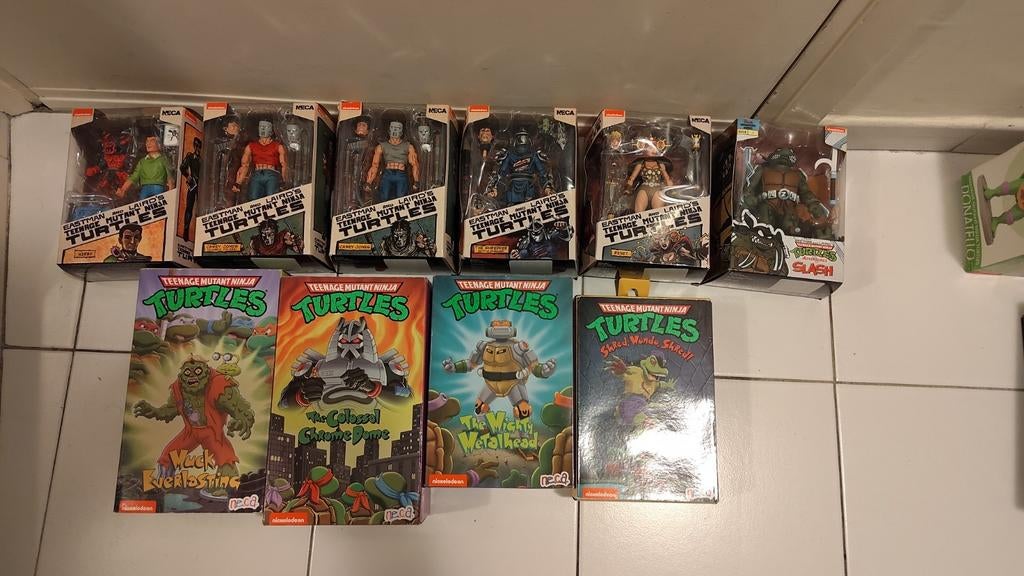 De Ninja Turtles TMNT Teenage Mutant Ninja Turtles NECA, Ophalen of Verzenden, Gebruikt