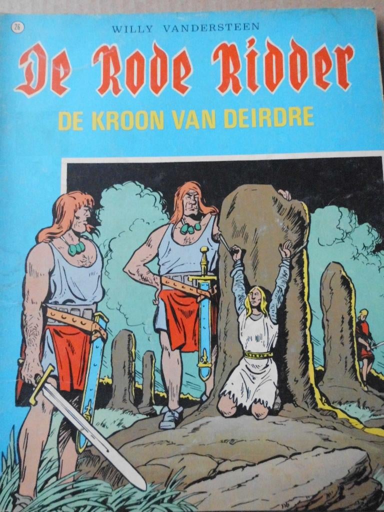 De Rode Ridder - De kroon van Deirdre, Enlèvement ou Envoi, Une BD, Studio  Vandersteen, Utilisé