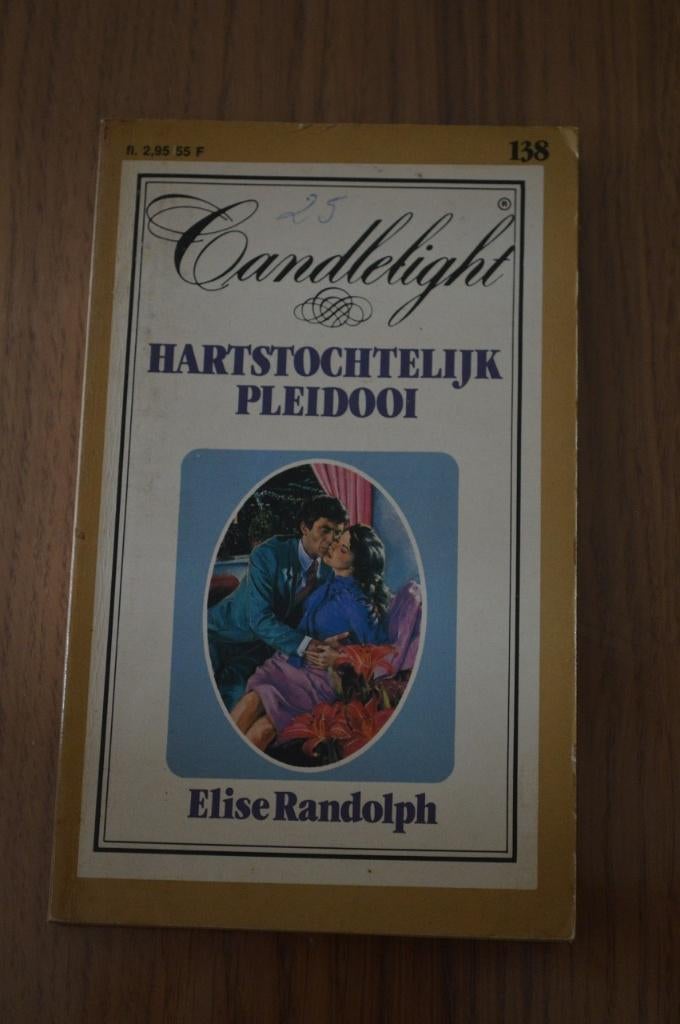 Candlelight nr 138:Elise Randolph-Hartstochtelijk pleidooi, Boeken, Gelezen, Ophalen of Verzenden, Nederland, Elise Randolph