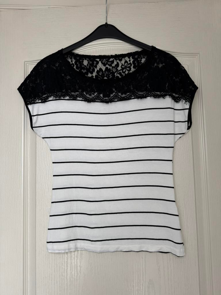Tee-shirt femme Sandro Ferrone taille L (taille italienne), SANDRO FERRONE, Enlèvement, Comme neuf, Manches courtes