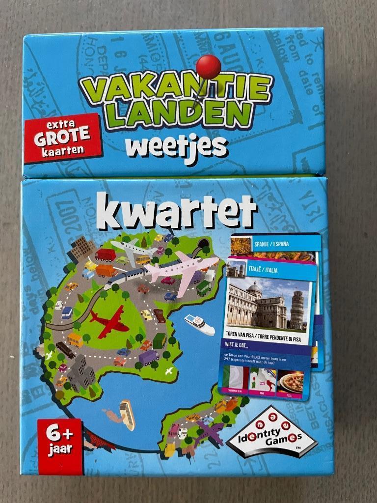 kwartet Vakantie landen, Ophalen of Verzenden, Zo goed als nieuw
