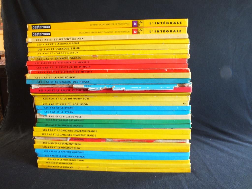 4 AS.     /24 ALBUMS / 13 EO/.           EDITIONS CASTERMAN, Livres, BD, Utilisé, Série complète ou Série, Enlèvement ou Envoi