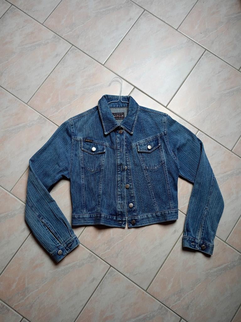 Veste en jean, Vêtements | Femmes, Taille 36 (S), Bleu, Envoi, Morgan