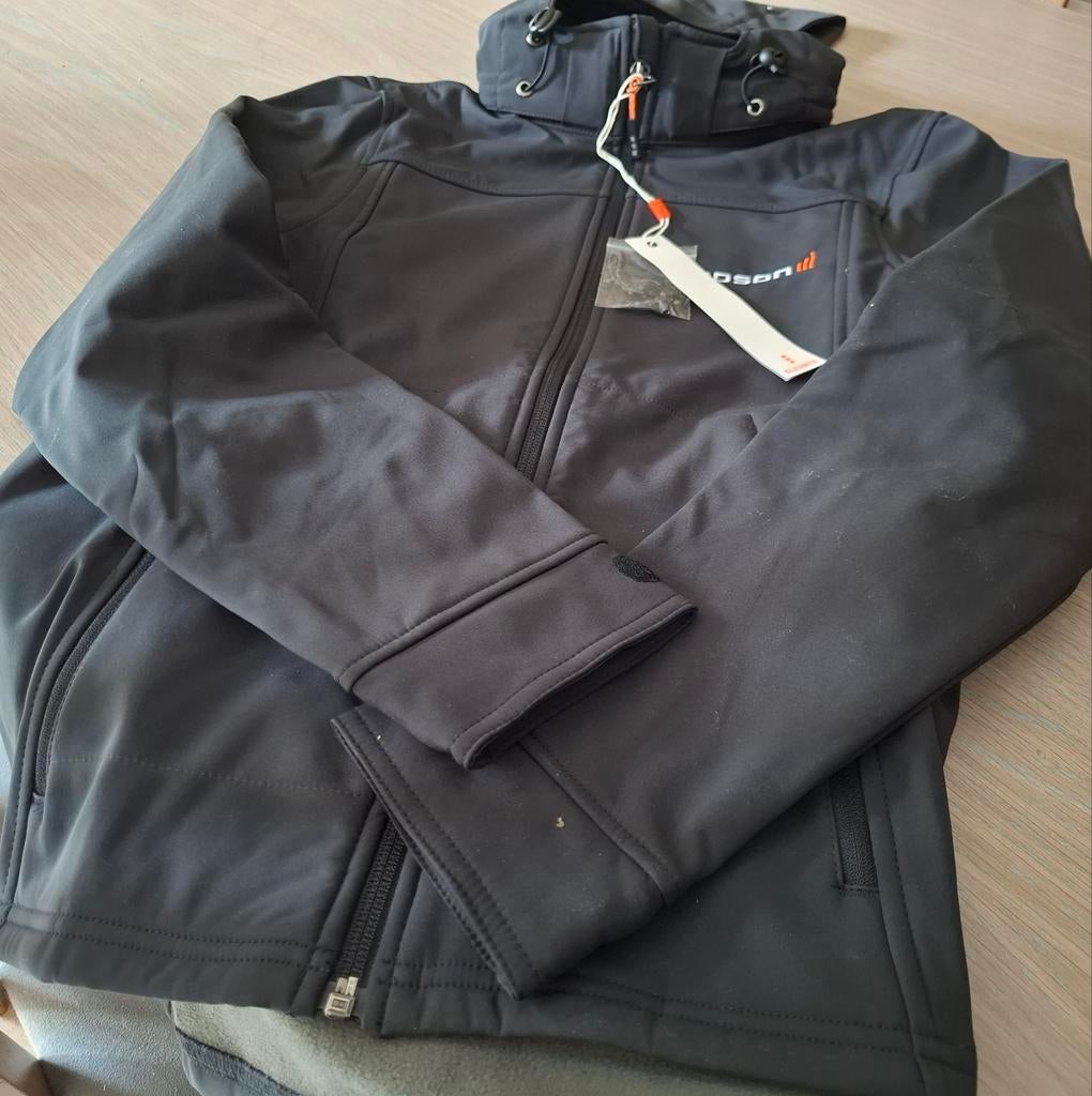 Softshell jacket vrouw (met kap), Caravans en Kamperen, Ophalen, Zo goed als nieuw