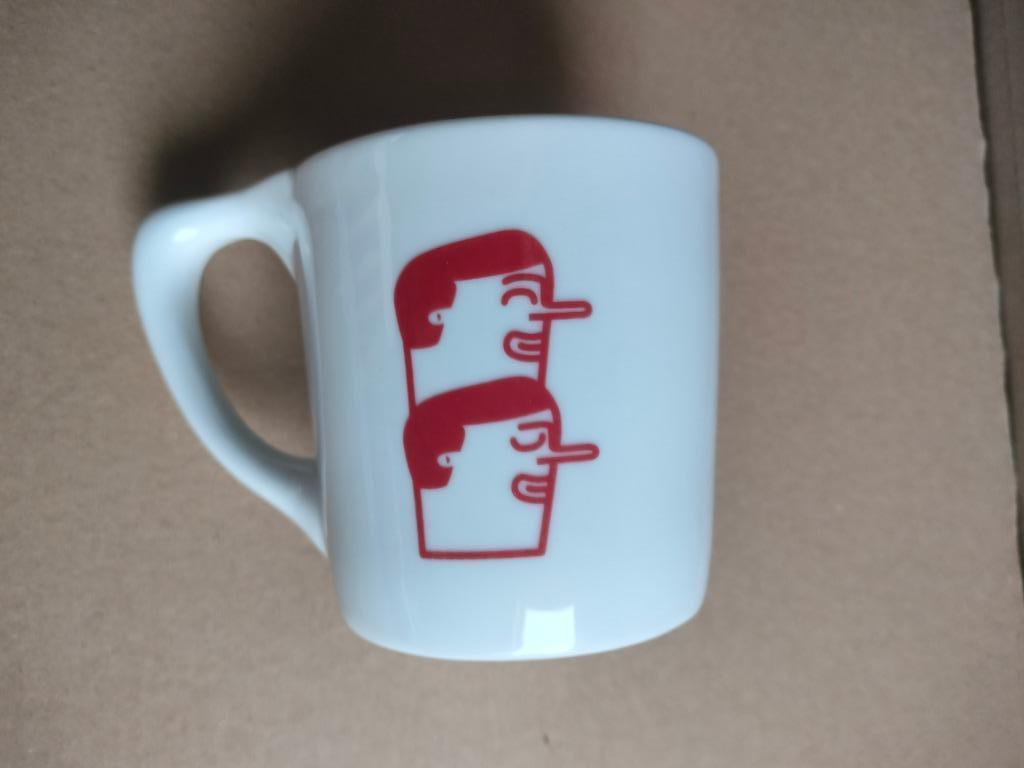 Porcelain BUDDY BUDDY notNeutral Mug, Ophalen of Verzenden, Zo goed als nieuw, Porselein, Kop en/of schotel