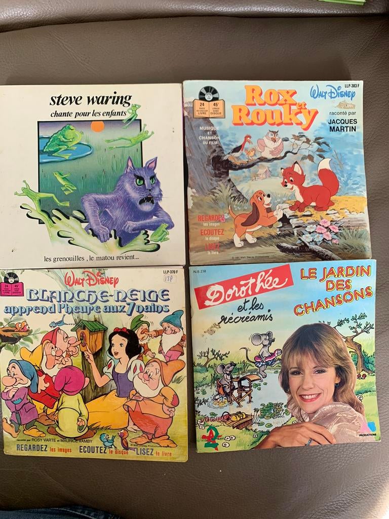 Blanche Neige, rox rouki , chanson ,  livre avec disque, Enlèvement, Comme neuf