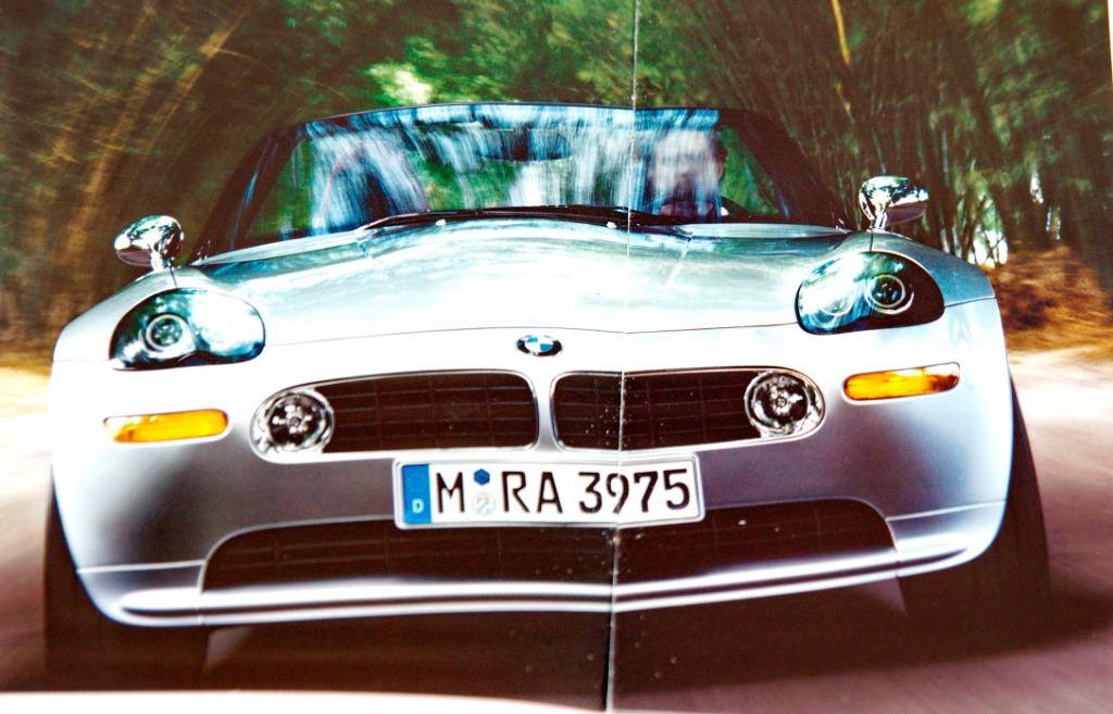 BMW Z8 folder 1999, Ophalen of Verzenden, Zo goed als nieuw, BMW