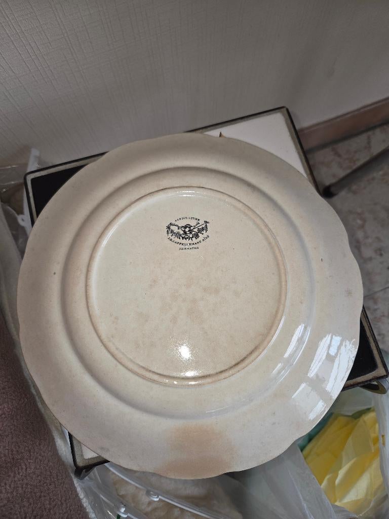 bord, Neuf, Assiettes(s), Poterie, Enlèvement