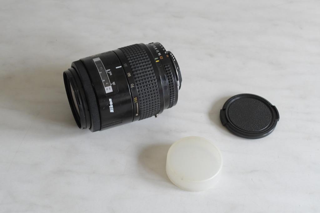 Nikon AF 35-105 mm/f/3,5-4,5 avec macro, Enlèvement ou Envoi, 1980 à nos jours, Lentille ou Lentilles