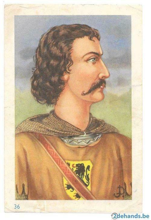Ri-Ri Demaret Lodewijk van Male Louis de Maele 36, Ophalen of Verzenden, Gebruikt, Prent
