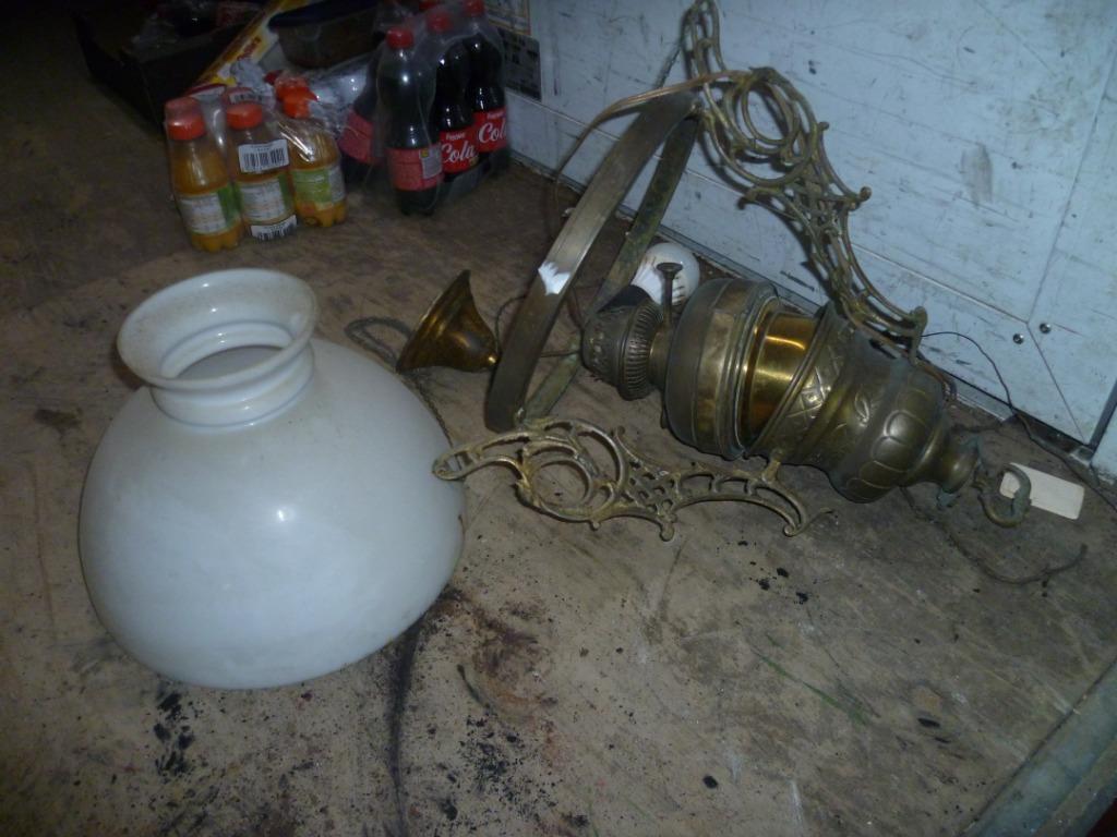 OUDE LAMPE BELGE LUSTER, Enlèvement