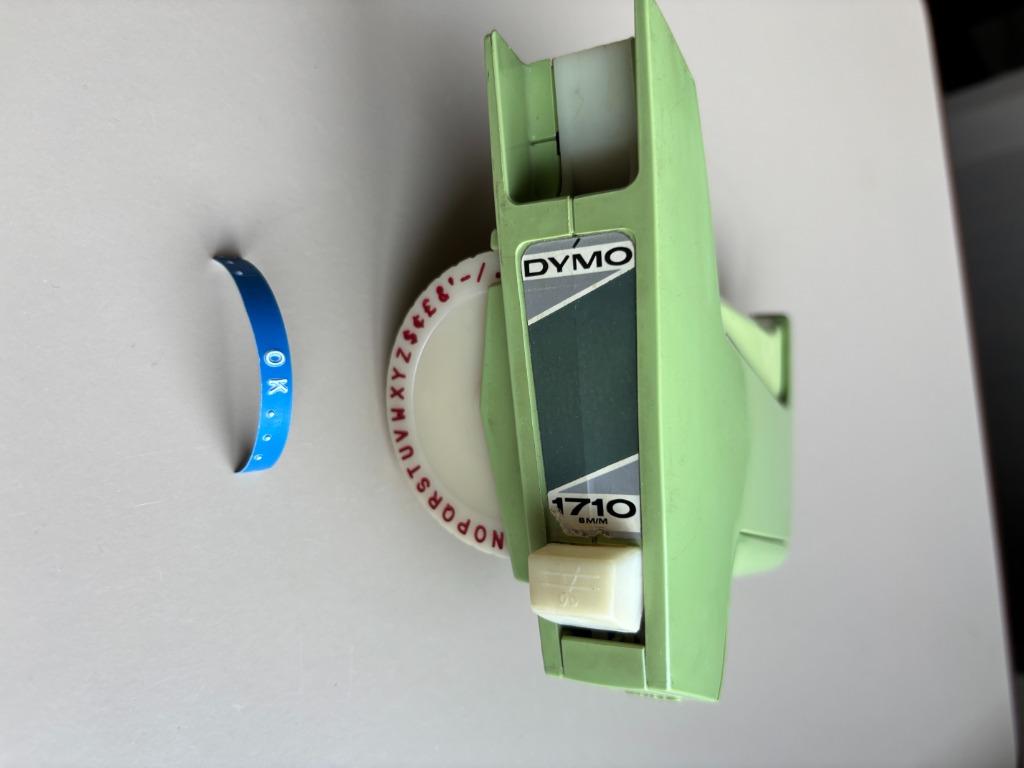 Vintage DYMO  model 1710 8mm, Ophalen, Overige typen