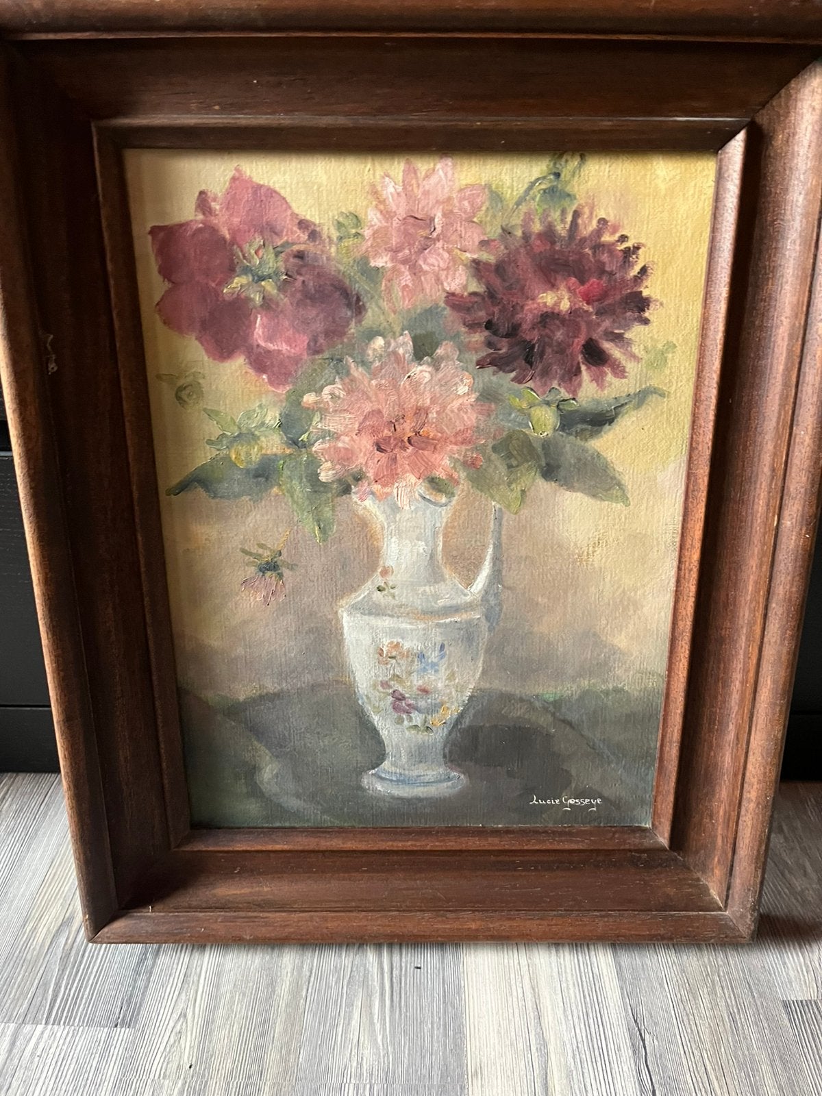 Oud schilderij, Ophalen