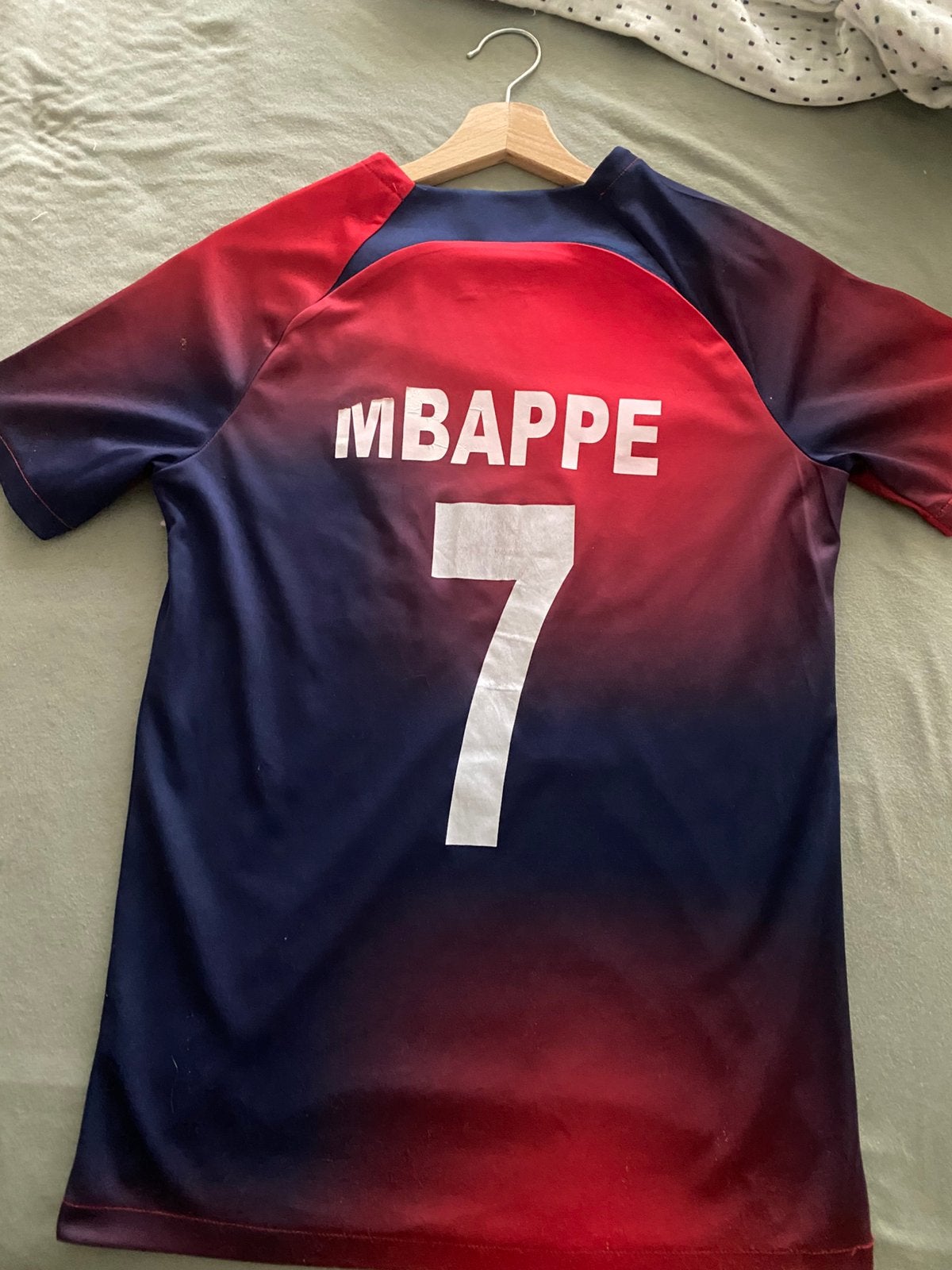 Mbappe psg, Sport en Fitness, Voetbal, Ophalen, Shirt, Zo goed als nieuw, Maat S