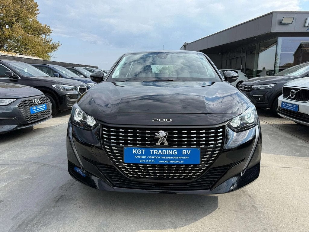 Peugeot 208 1.2i FULL LED NAVIGATIE CARPLAY ALU BLUETOOTH PD, Euro 6, Entreprise, Boîte manuelle, Noir