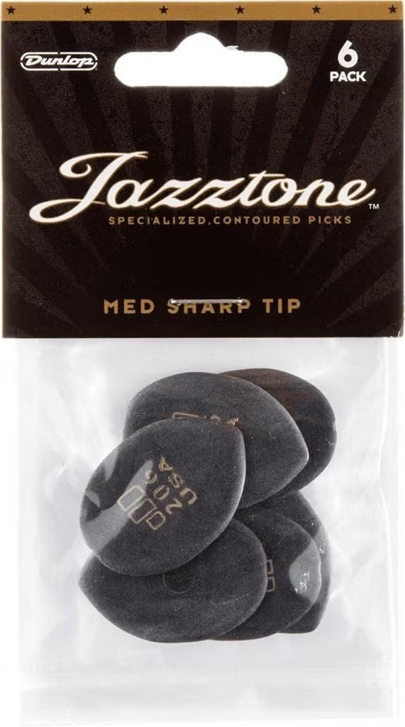 Jim Dunlop 477P206 JD Jazztone 206 plectrum 2.00 mm 6-pack, Musique & Instruments, Enlèvement ou Envoi, Neuf, Autres instruments