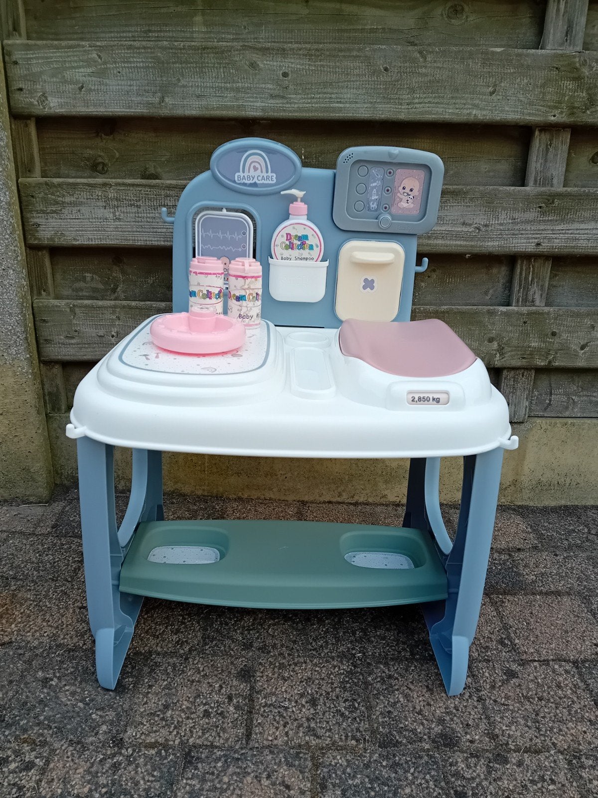 Smoby poppen verzorgingstafel met geluid, Ophalen