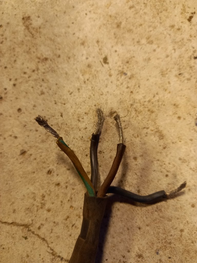 Cable électrique 4g2.5, Bricolage & Construction, Enlèvement, Utilisé, Câble ou Fil électrique