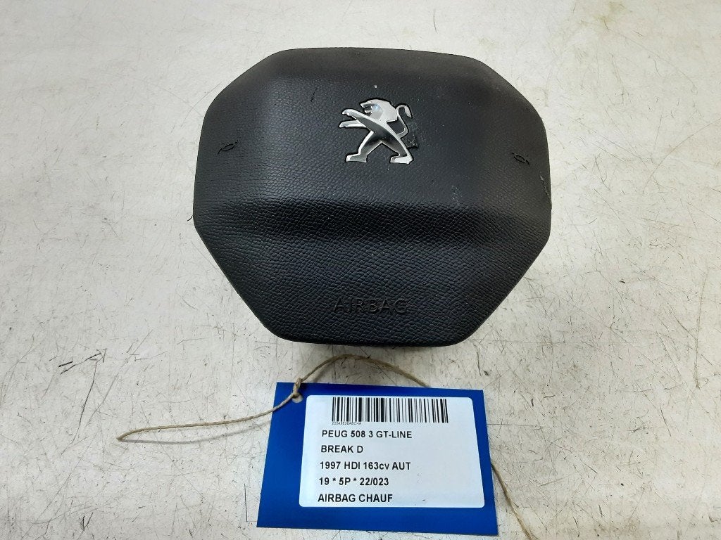 AIRBAG VOLANT 508 SW (F4 / FC / FJ / FR) (981850132D), Utilisé, Peugeot