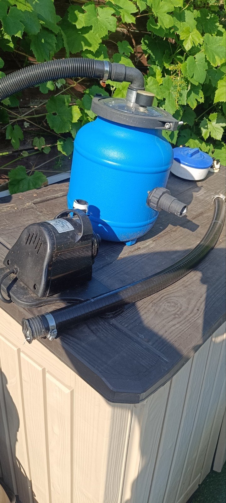 Pompe et filtre pour piscine, Jardin & Terrasse, Accessoires de piscine, Enlèvement, Filtre