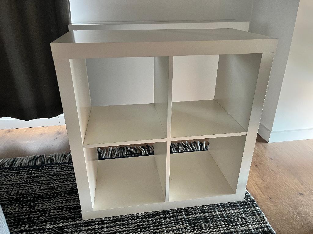 KALLAX Open kast, wit, IKEA, vakkenkast, Maison & Meubles, Armoires | Autre, Comme neuf, Enlèvement